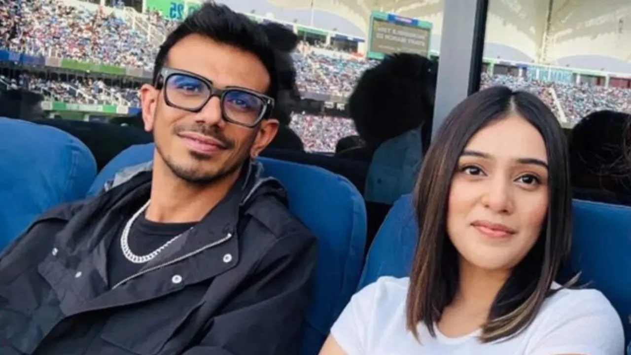 RJ Mahvesh reaction on Chahal hat-trick